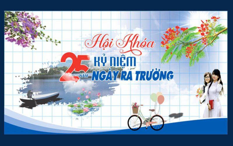 Banner họp lớp PSD rất tiện lợi